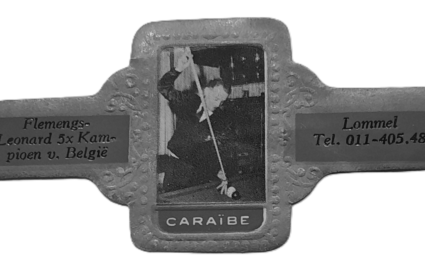 Steek er nog eentje op! Een sigarenbandje met een lokale beroemdheid